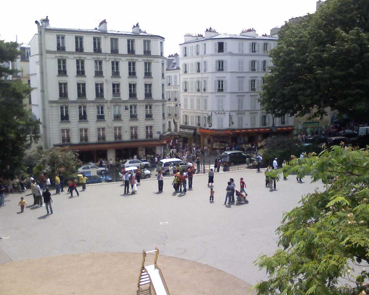 Pied du Sacré Coeur